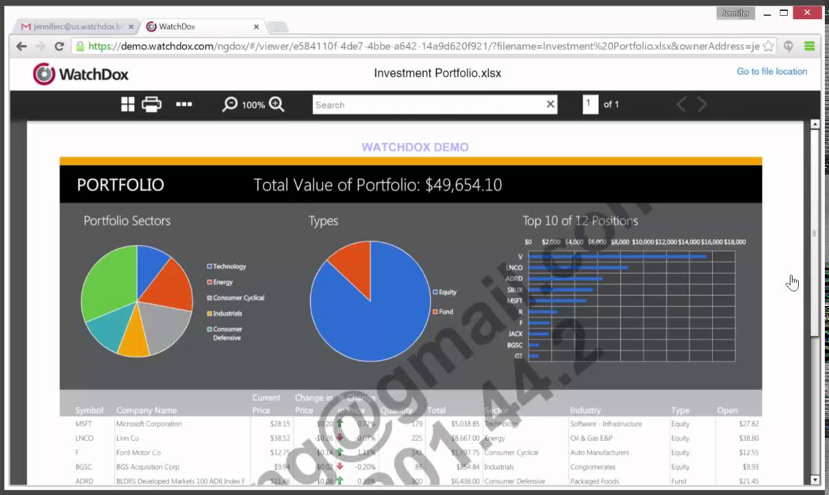 WatchDox Logo - Share, archive and revoke a file using WatchDox