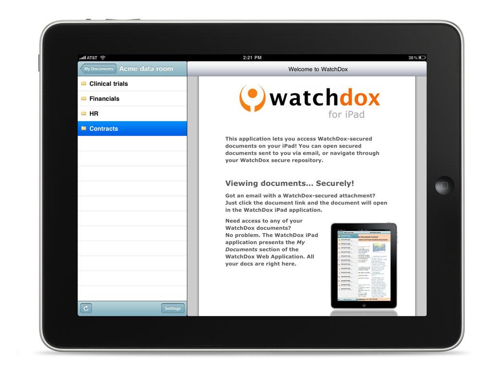 WatchDox Logo - WatchDox Brings Secure Documents to iPad and iPhone – Gigaom