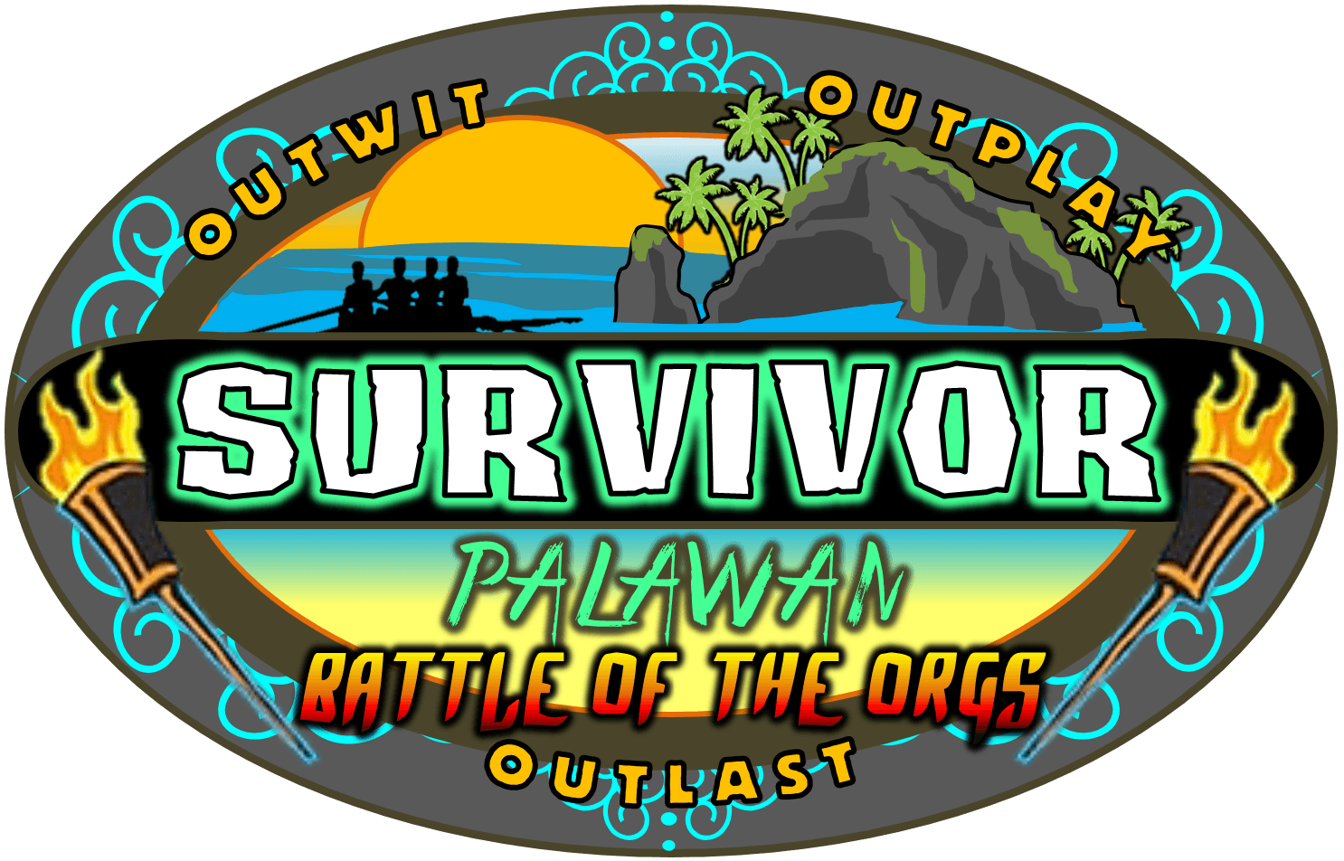 Palawan Logo - Survivor: Palawan of the ORGs. Poodle Island Survivor ORG