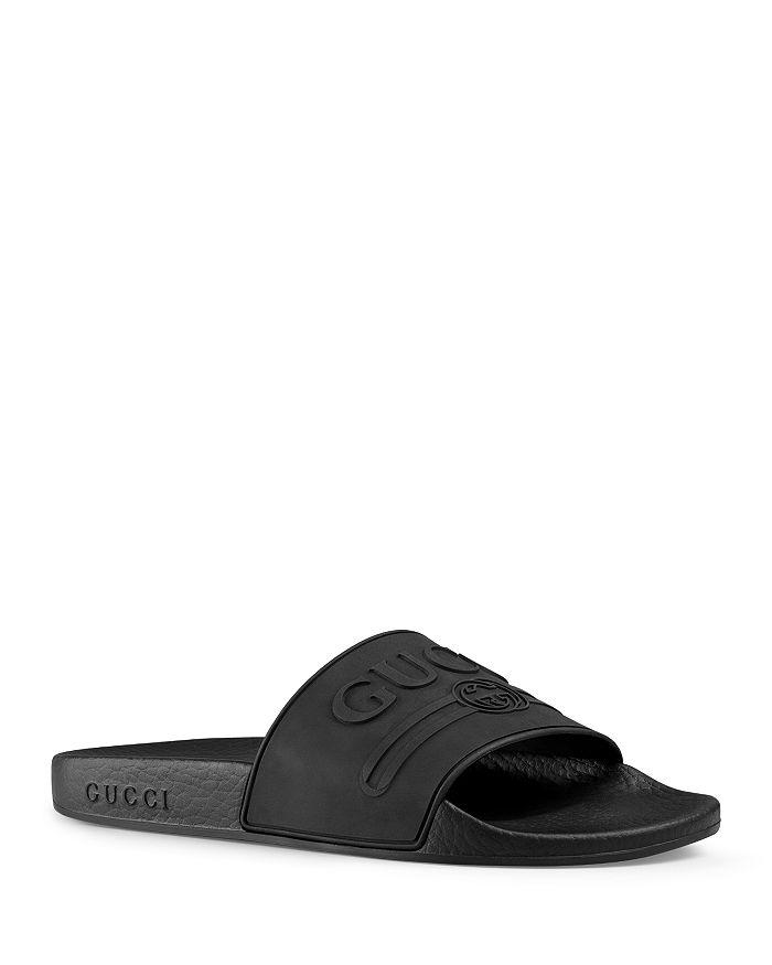 Bloomingdales.com Logo - Women's Pursuit Logo Pool Slides