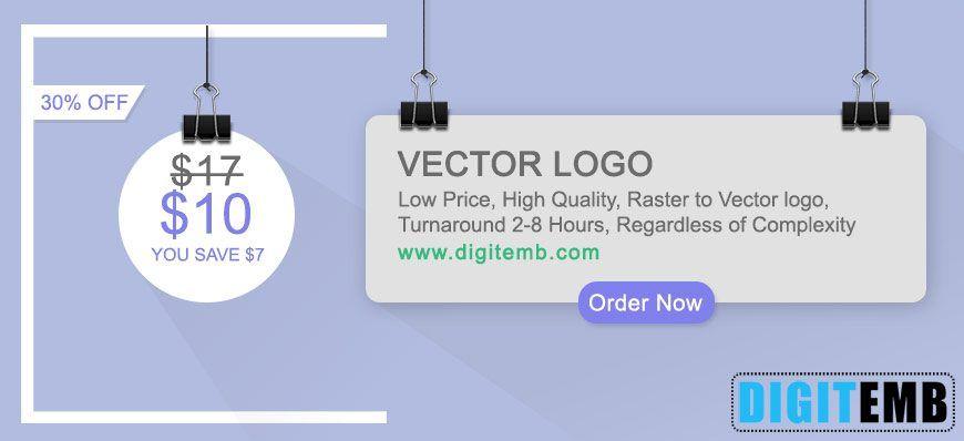 Inexpensive Logo - Inexpensive Vector Logo Conversion Service - DigitEMB