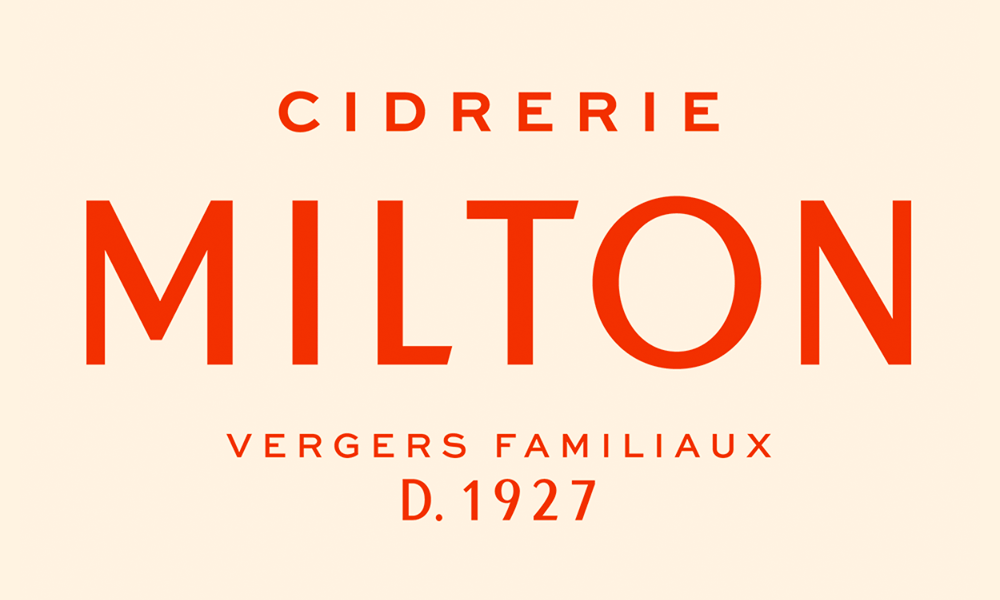 Milton Logo - Brand New: New Logo, Identity, and Packaging for Cidrerie Milton by lg2