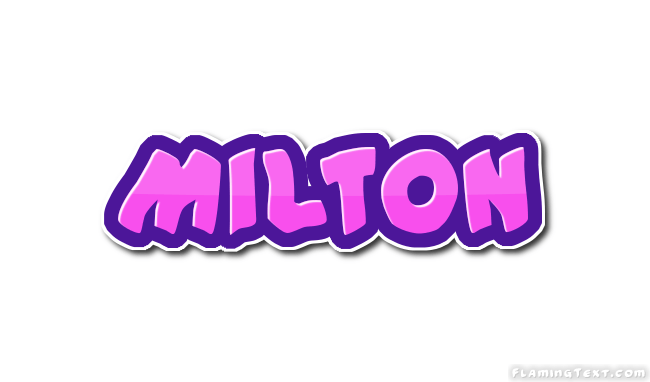 Millton Logo - Milton Logo | Free Name Design Tool from Flaming Text