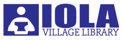 Iola Logo - Welcome to Iola Village Library. Iola Village Library