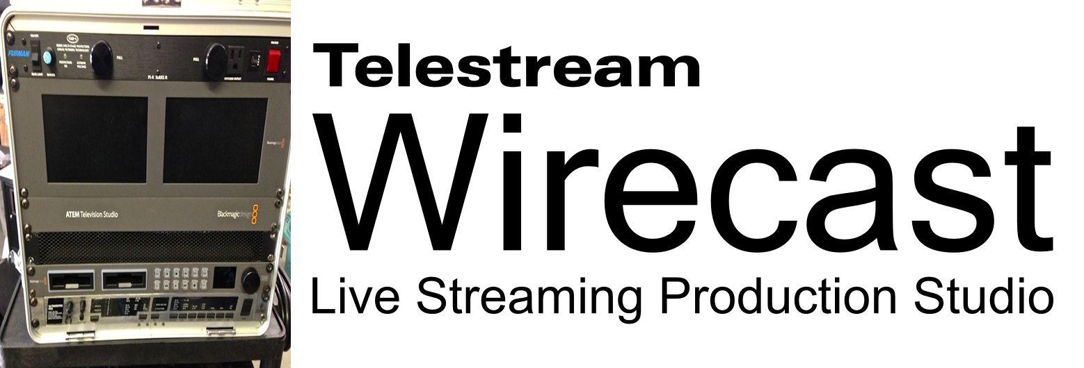Telestream Logo - Telestream Wirecast Encoding System Fly Pack Rentals Or Sales ...