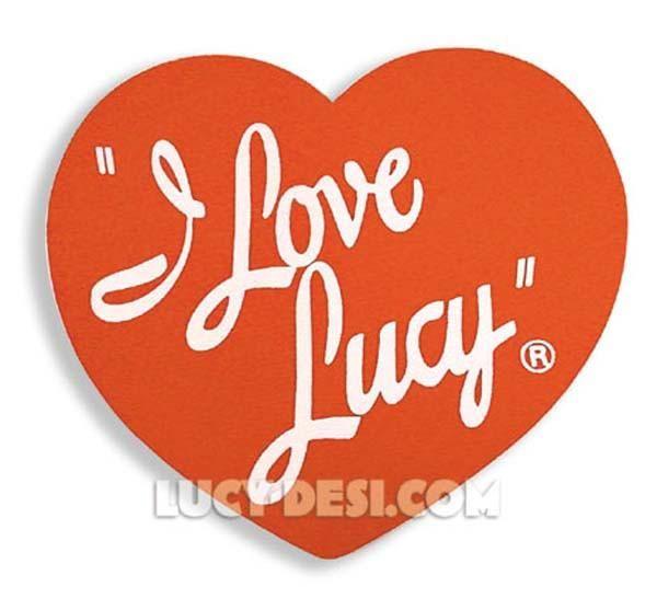 Lucy Logo - I Love Lucy Logo Mouse Pad – Lucille Ball Desi Arnaz Museum