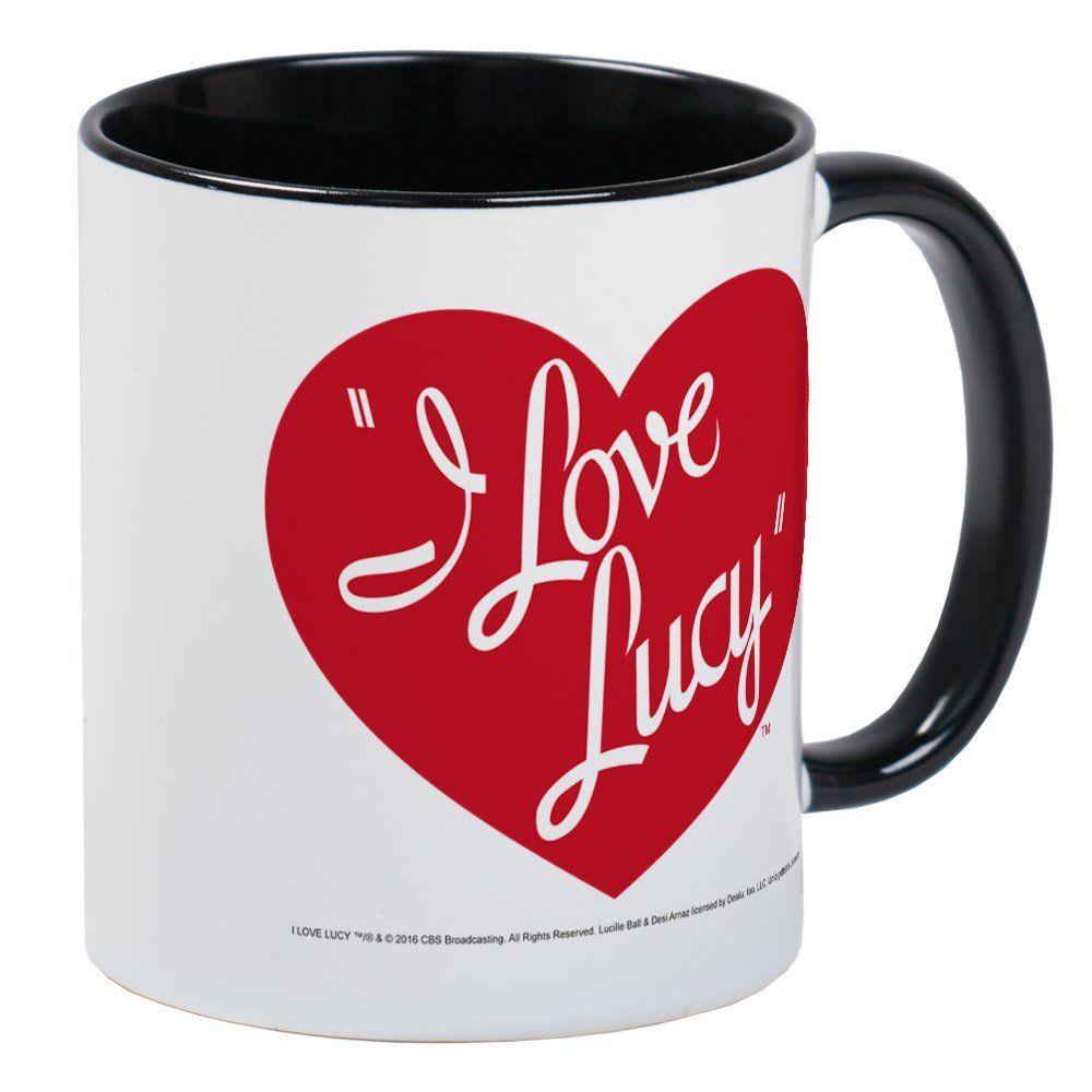 Lucy Logo - Amazon.com: CafePress - I Love Lucy: Logo Mug - Unique Coffee Mug ...