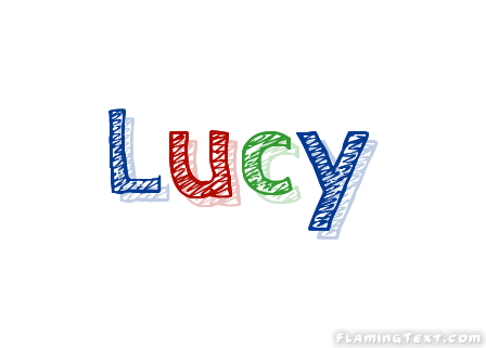 Lucy Logo - Lucy Logo. Free Name Design Tool from Flaming Text