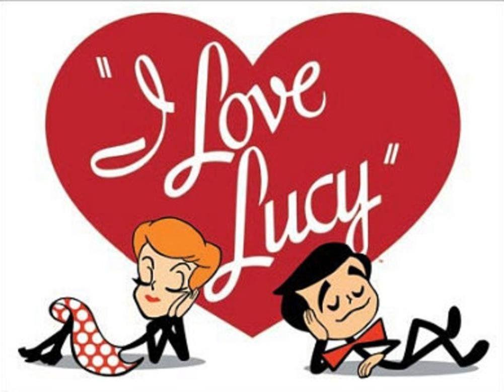 Lucy Logo - TIN SIGN I Love Lucy Opening Logo
