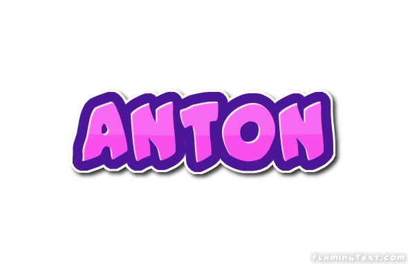 Anton Logo - Anton Logo. Free Name Design Tool from Flaming Text