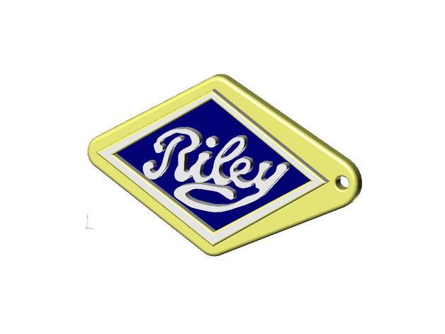 Riley Logo - Riley logo/keyring by shire - Thingiverse