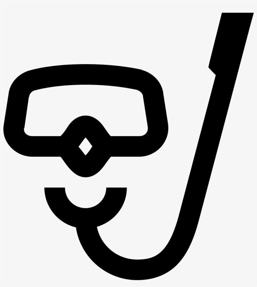 Snorkel Logo - It's A Logo For A Mask Snorkel Transparent PNG Download