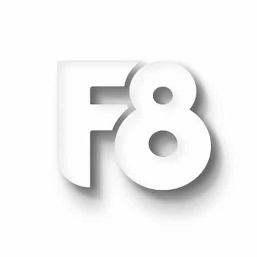 F8 Logo - f8-logo-3d-darker - Herefordshire & Worcestershire Chamber of Commerce