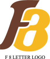 F8 Logo - F8 Letter Logo Vector (.AI) Free Download