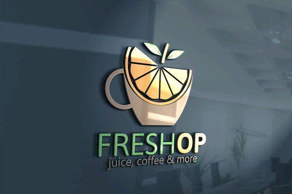 Freshop Logo - Fresh Logo. Freshop 2. Logos, Juice bar design