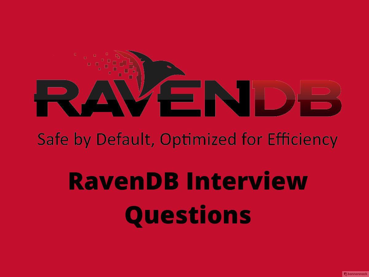 RavenDB Logo - 10+ RavenDB Interview Questions in 2019 - Online Interview Questions