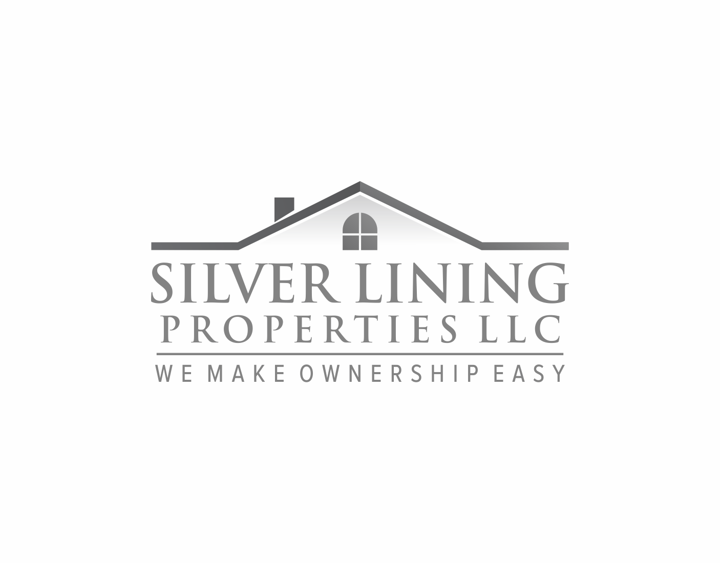 Lining Logo - Logo Design. 'Silver Lining Properties LLC' design project