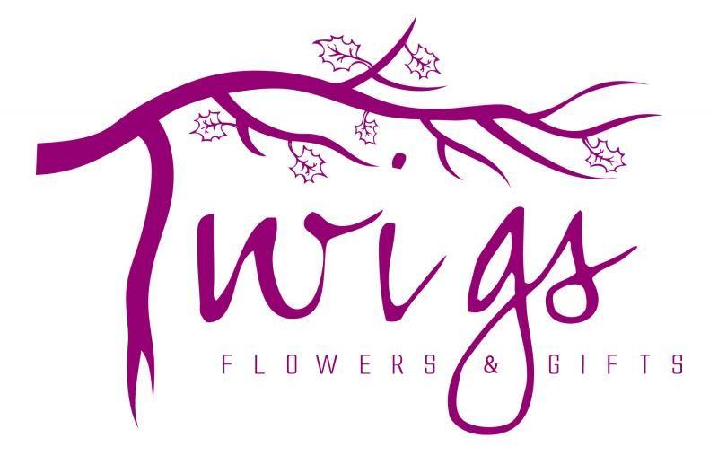 Lilac Flower Logo - Twigs Flowers & Gifts