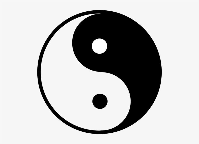 Mal Logo - Good And Evil Yin And Yang Drawing - Logo Del Bien Y El Mal ...