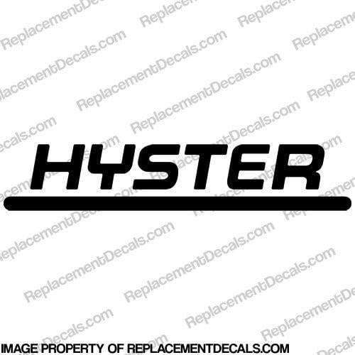 Hyster Logo - Hyster Forklift Decal - Any Color!
