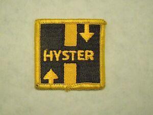 Hyster Logo - Details about Vintage Hyster A Forklift Manufactuing Company Uniform Logo  Iron On Patch