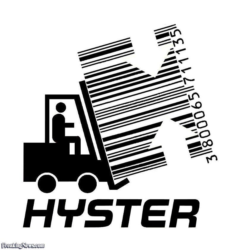 Hyster Logo - Hyster Barcode Logo Pictures - Freaking News