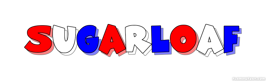 Sugarloaf Logo - United States of America Logo | Free Logo Design Tool from Flaming Text