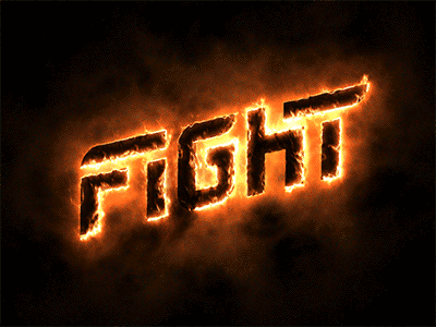 Fight Logo - Fire Fight Logo Test by Fremox on Dribbble