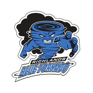 Tornadoes Logo - Richlands Blue Tornadoes | 2016 Football Boys | Digital Scout live ...