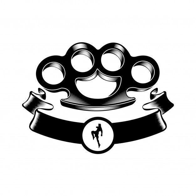 Fight Logo - Mma fight team logo Vector | Premium Download