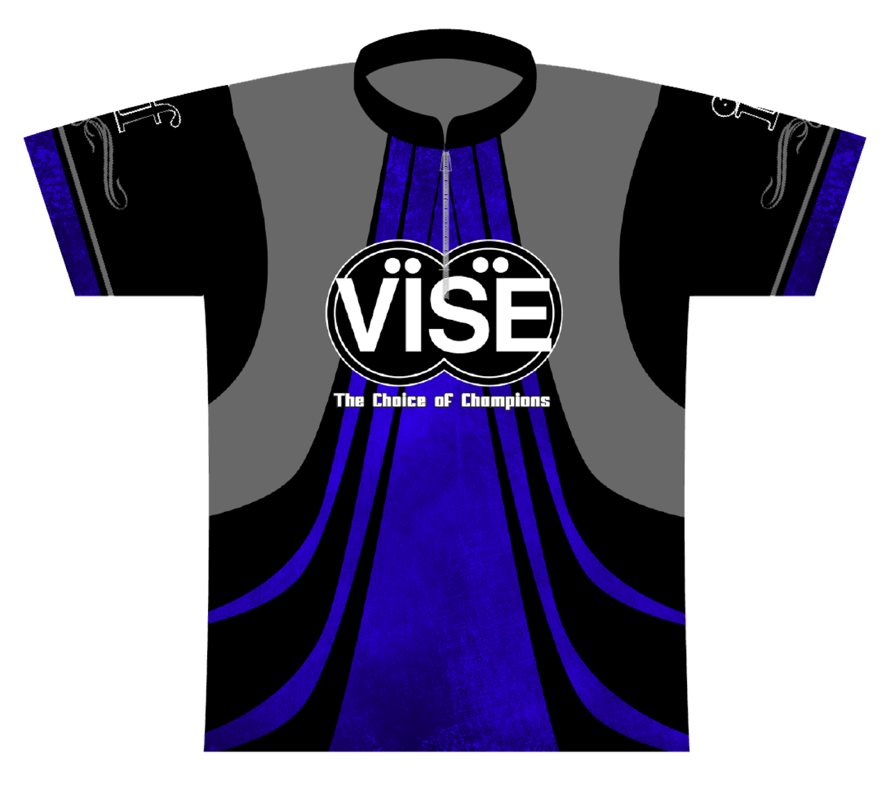 Vise Logo - Vise Blue Dye Sublimated Jersey