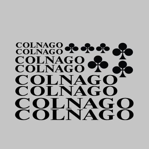 Colnago Logo - Colnago Bike Frame Decal Stickers