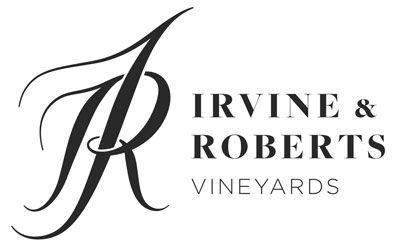 Roberts Logo - Irvine Roberts Logo Horizontal Black. Irvine & Roberts Vineyards