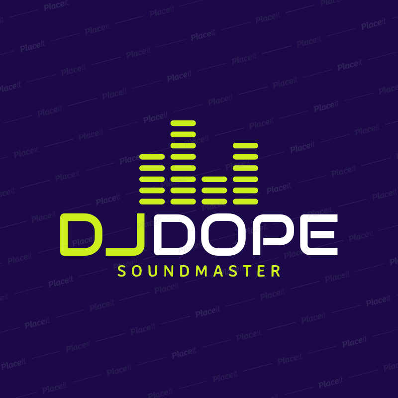 DJ Logo - Simple DJ Logo Maker a1072