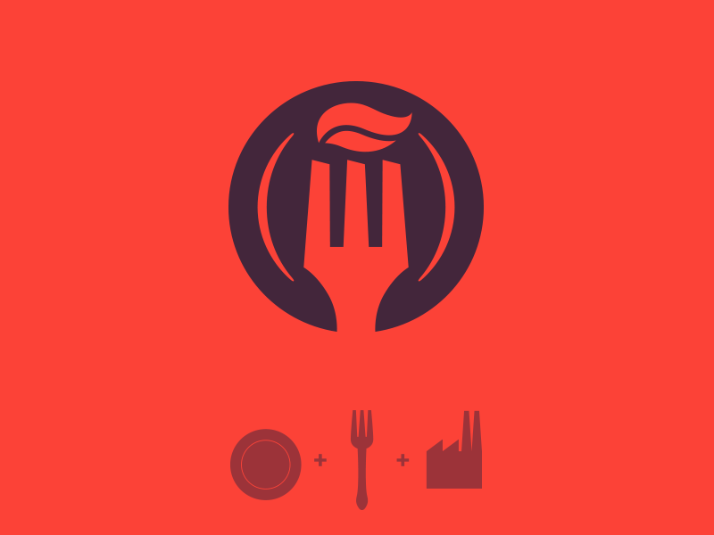 Fork Logo - Fork Logo by Fórmula Creativa on Dribbble