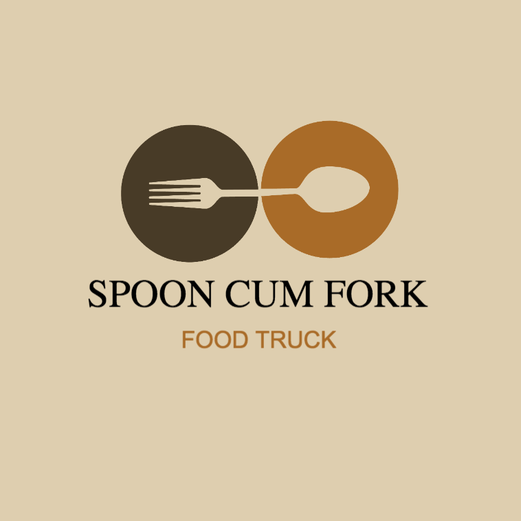 Fork Logo - Spoon Cum Fork (Logo for Food Truck ) Logo Template