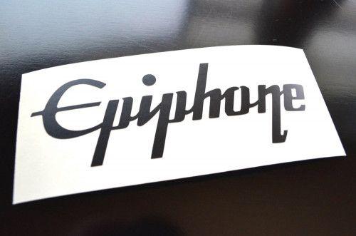 Epiphone Logo - Epiphone Logo x 2 Decal