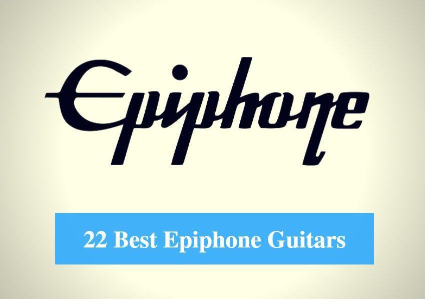 Epiphone Logo - 22 Best Epiphone Guitar Reviews 2019 (Epiphone Acoustic and Electric ...