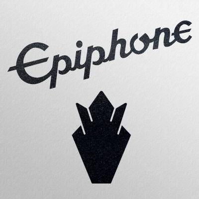 Epiphone Logo - Epiphone Vintage Self Adhesive Crown Pack Headstock Logo Decals