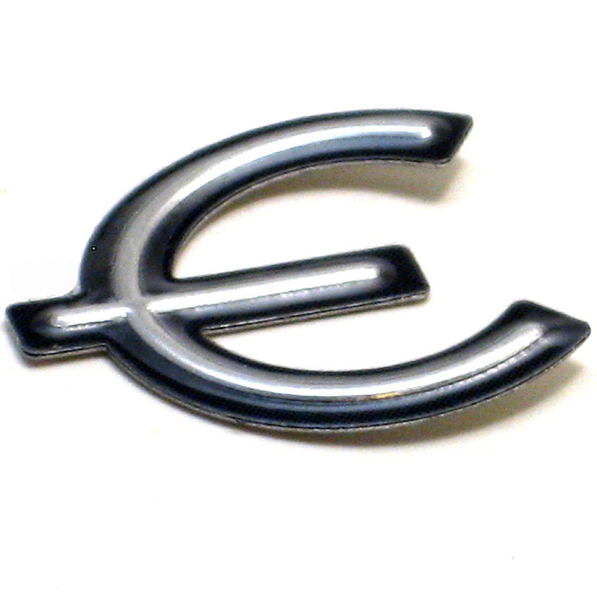 Epiphone Logo - Epiphone E Stamped Metal Replacement Logo Decal / Sticker