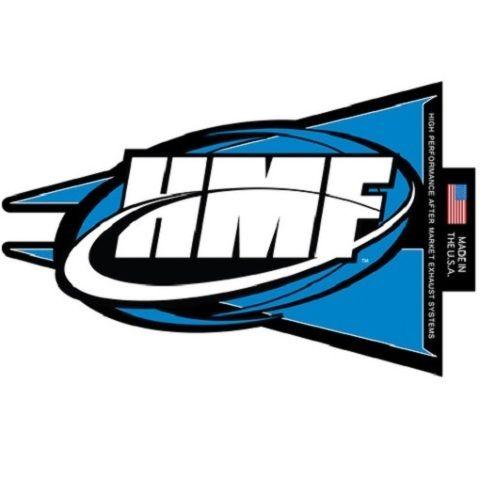 HMF Logo - Details about HMF Racing ROUND TURN DOWN 4-BOLT END CAP BLACK - 6916104