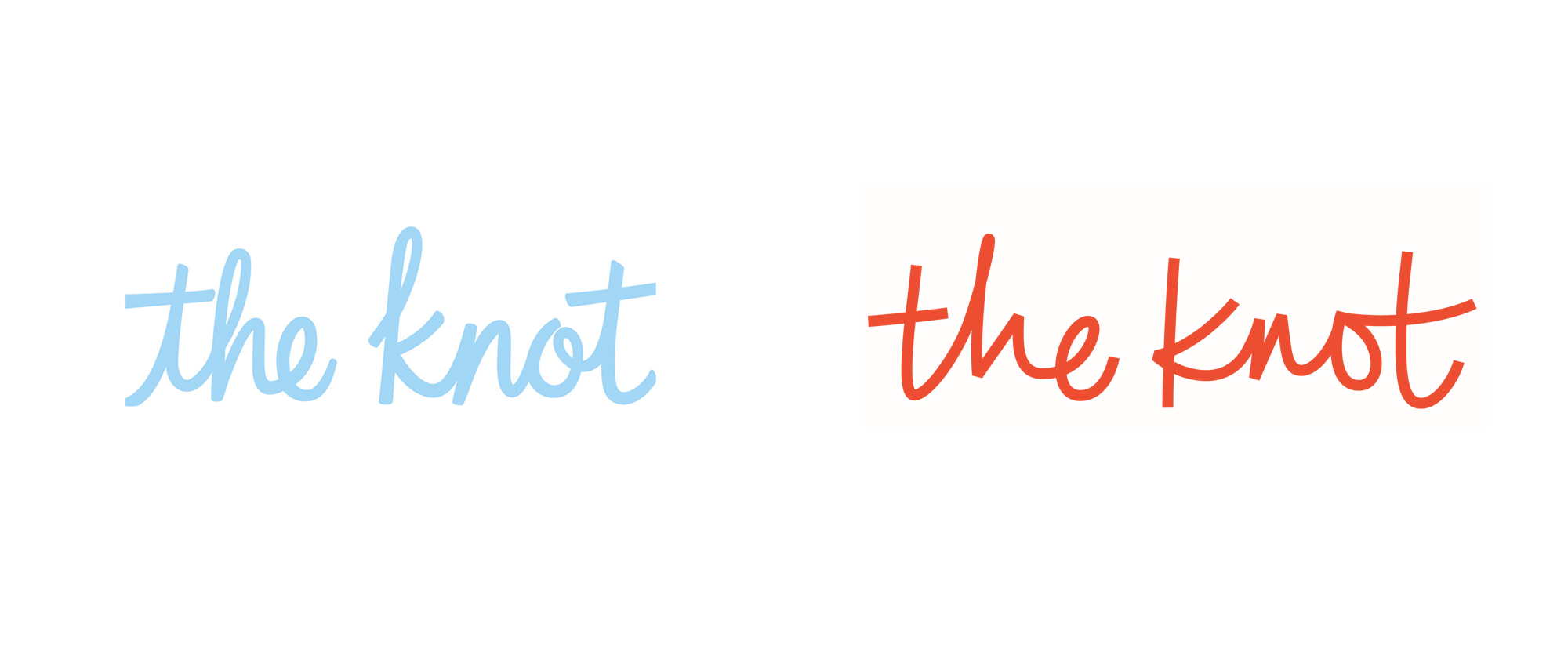 Theknot.com Logo - Brand New: New Logo and Identity for The Knot by Pentagram
