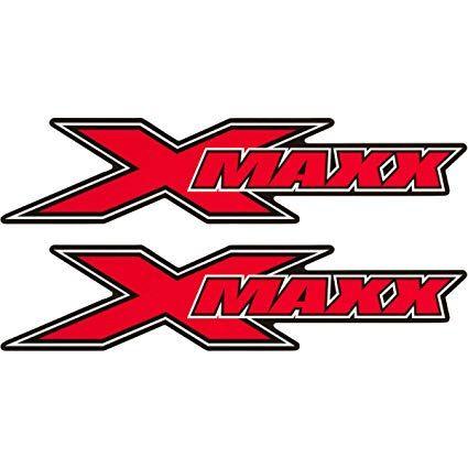 Traxxas Logo - Red X Maxx Logo Sticker (2) Traxxas X Maxx XMAXX