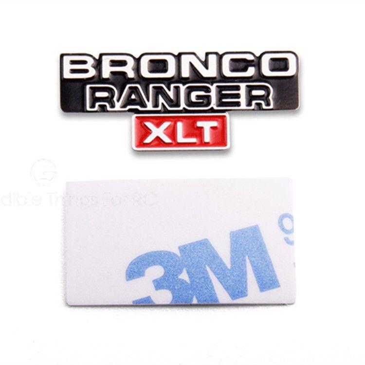 Traxxas Logo - Scale Metal Emblem Logo ( Bronco Ranger XLT ) for 1/10 Traxxas TRX-4 BRONCO  Body | eBay