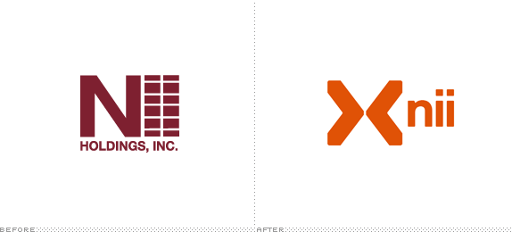 Nextel Logo - Brand New: X Connects the Spot