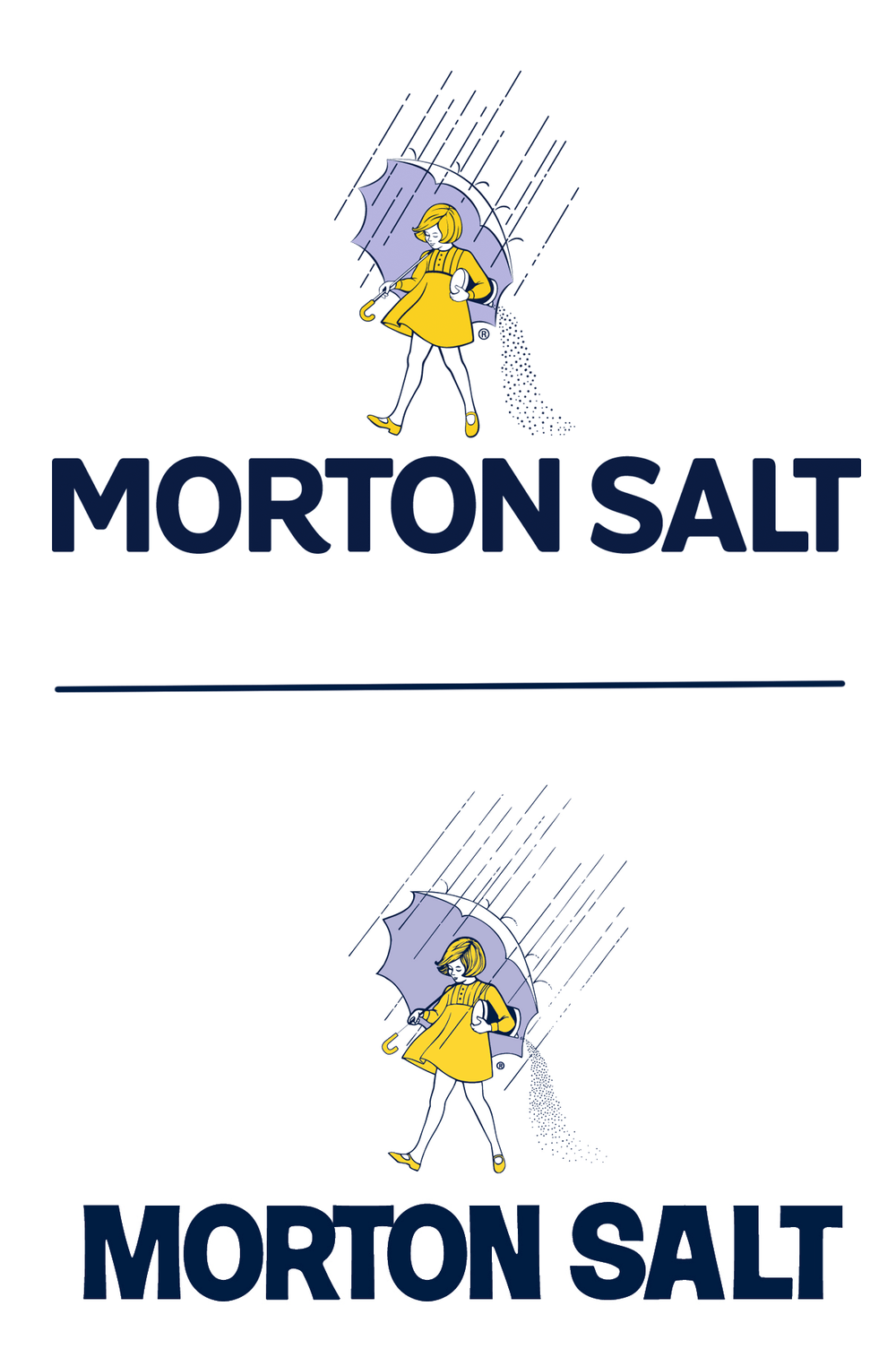 Morton Logo - Before & After: Morton Salt Branding | Design | Morton salt, Salt ...