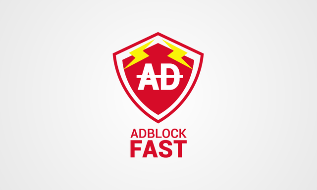 Adblock Logo - Logo Design Proposal for Adblock Fast — Steemit