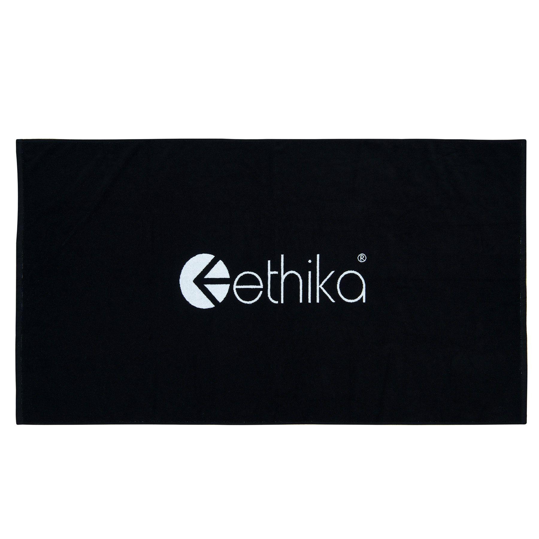 Ethika Logo - Logo Beach Towel - Black