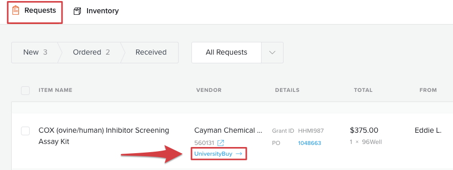 SciQuest Logo - Troubleshooting: When the Sciquest link doesn't work – Quartzy Support