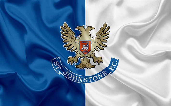 Johnstone Logo - Download wallpapers St Johnstone FC, 4K, Scottish Football Club ...